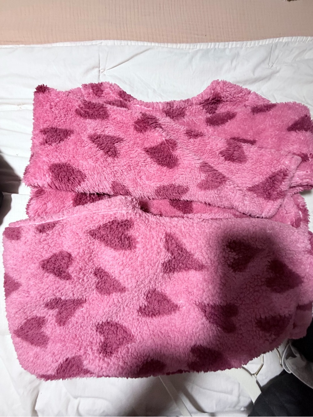 Splendid Bubblegum Pink Plush Hoodie and pants